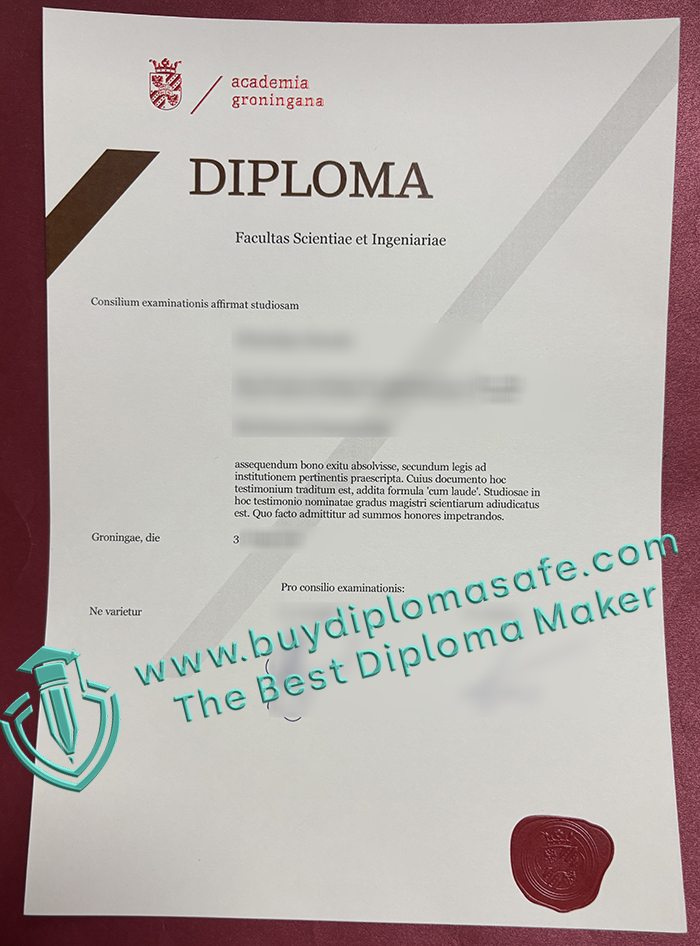 Academia Groningana diploma
