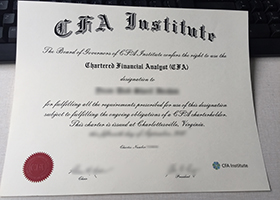 CFA Certificate