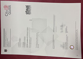 City & Guilds Functional Skills English certificate sample