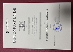 Hochschule Offenburg Urkunde