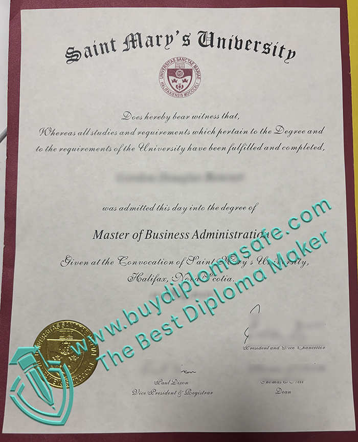 شهادة جامعة سانت ماري (SMU)