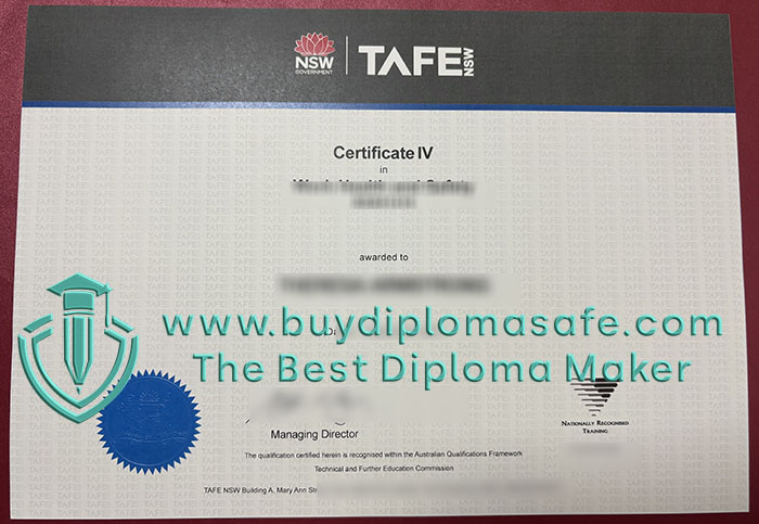 TAFE NSW Certificate IV TAFE NSW Certificate IV