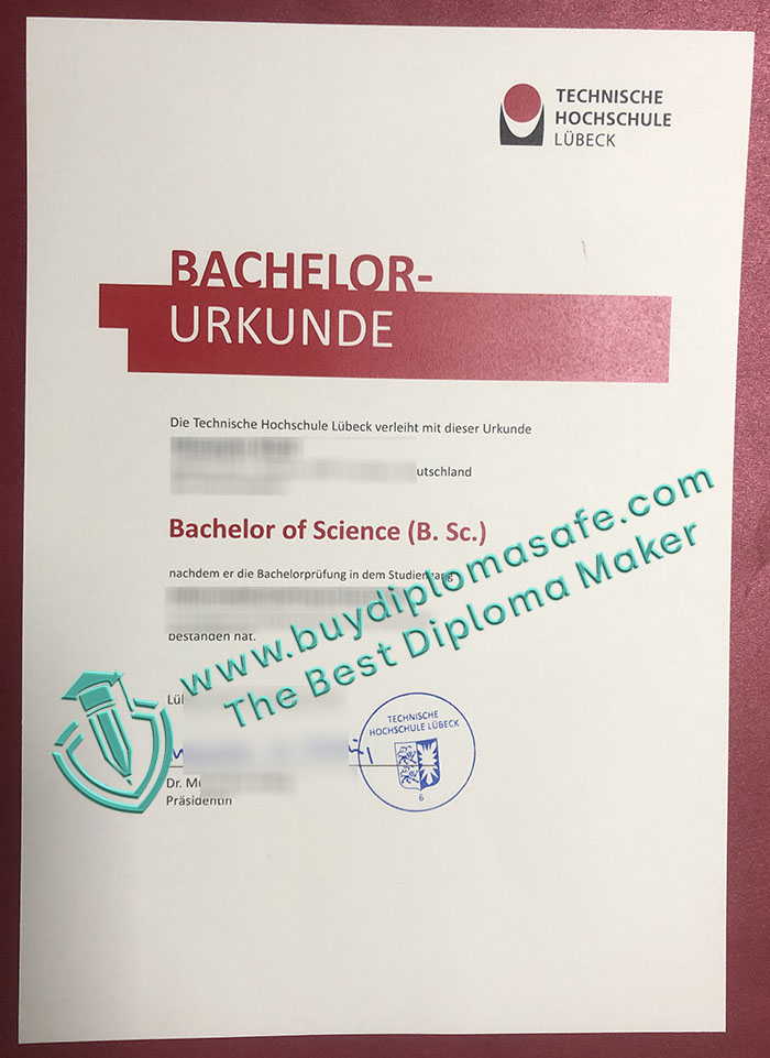 Technische Hochschule Lübeck Urkunde