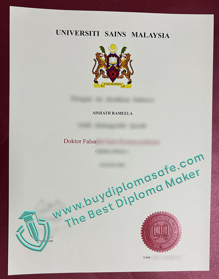 Universiti Sains Malaysia degree Universiti Sains Malaysia degree