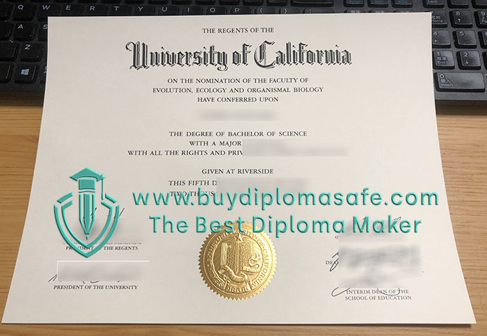 University of California, Riverside degree University of California, Riverside degree
