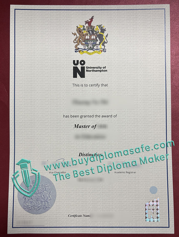 University of Northampton degree University of Northampton degree