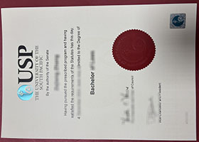 University of the South Pacific (USP) Diploma sample