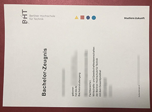 Berliner Hochschule für Technik Zeugnis