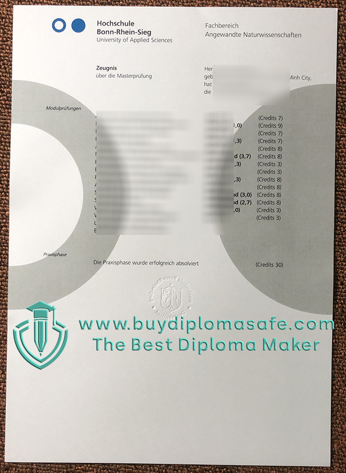 Hochschule Bonn-Rhein-Sieg Zeugnis Hochschule Bonn-Rhein-Sieg Zeugnis