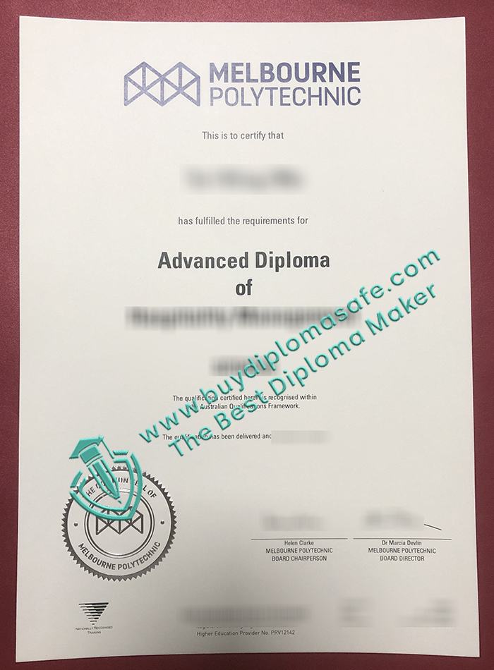 Melbourne Polytechnic diploma
