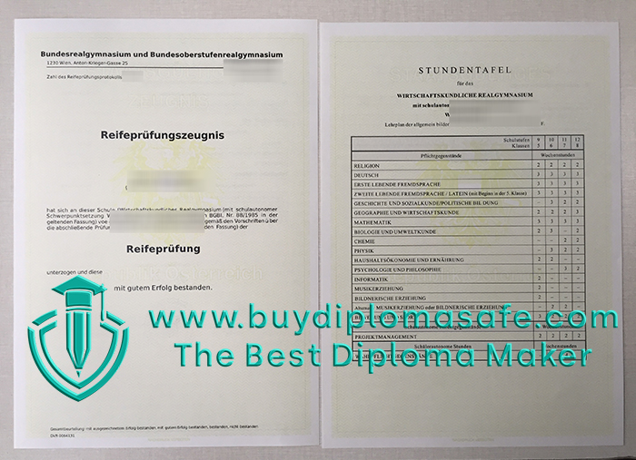 REIFEPRÜFUNGSZEUGNIS REIFEPRÜFUNGSZEUGNIS