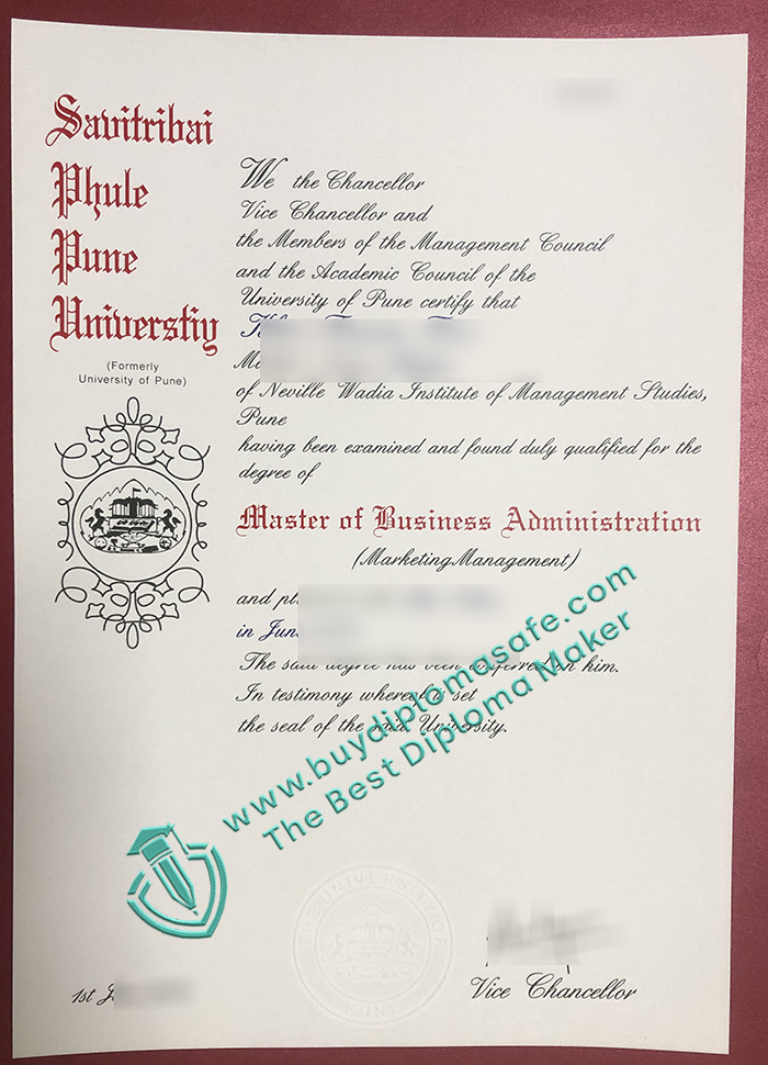 Savitribai Phule Pune University degree Savitribai Phule Pune University degree