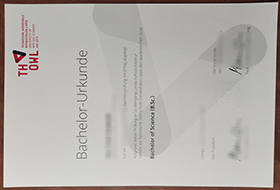 Technische Hochschule Ostwestfalen-Lippe Urkunde