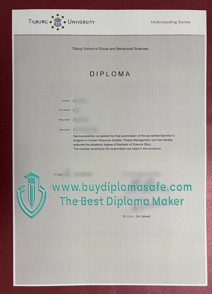 Tilburg University Diploma Tilburg University Diploma
