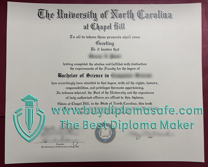 UNC Chapel Hill diploma UNC Chapel Hill diploma