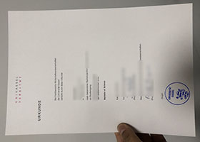 Universität Kassel Urkunde