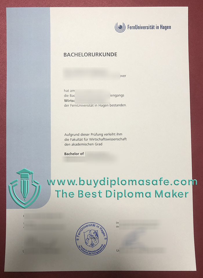 University of Hagen diploma 2025 University of Hagen diploma 2025