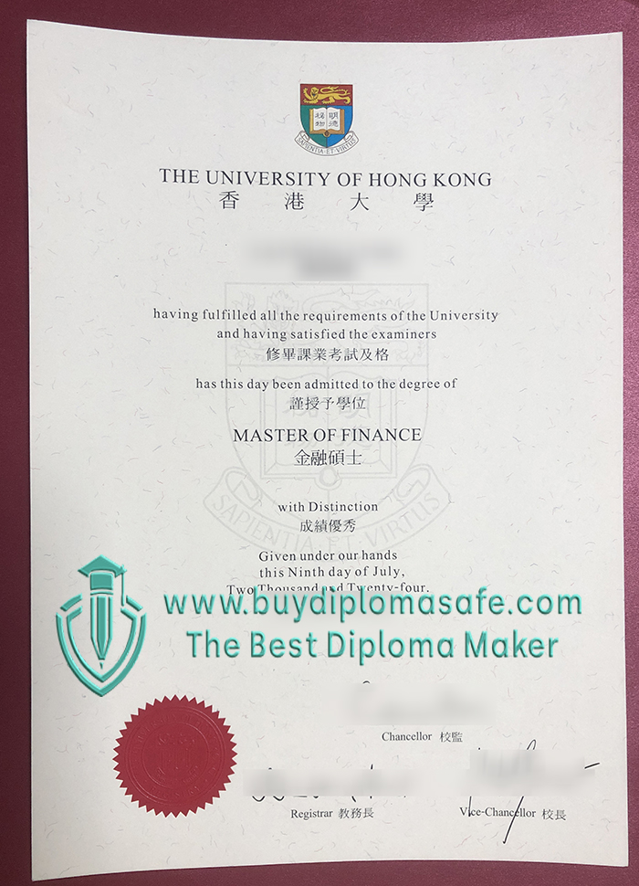 University of Hong Kong (HKU) Degree University of Hong Kong (HKU) Degree
